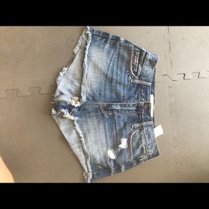 High waisted hollister shorts